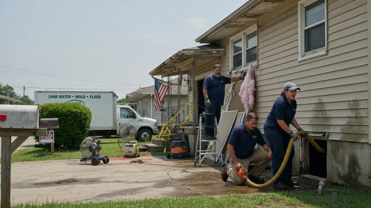 Water Damage Repair in Pyote, TX near me